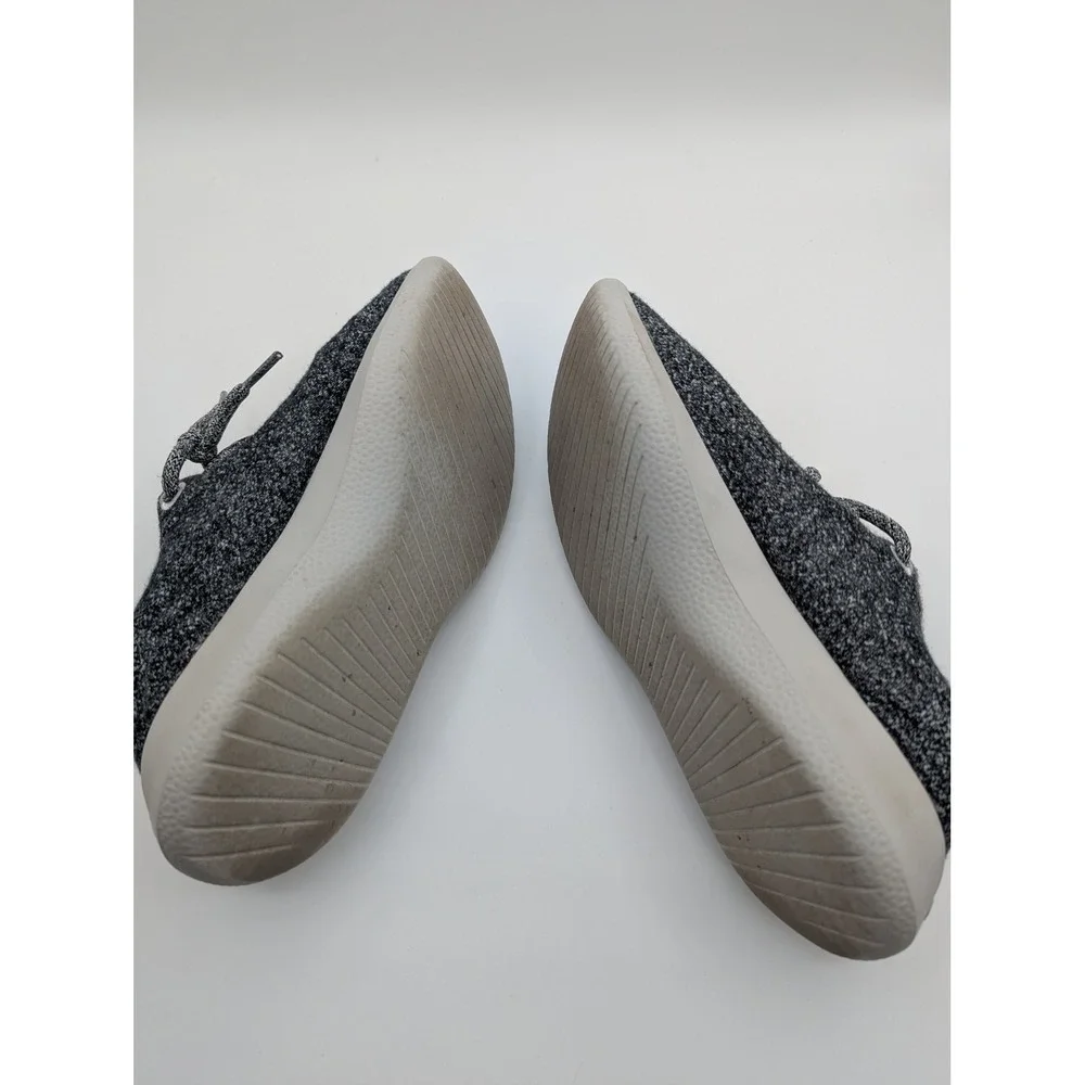 Allbirds Wool Runners Charcoal Grey Knit Lace Up Sneakers‎ Women's US W9